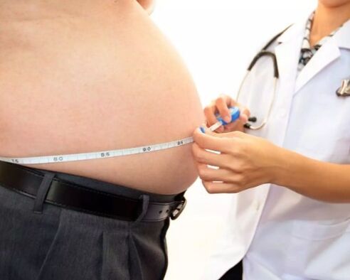 obeziteti si shkaktar i fuqisë së dobët